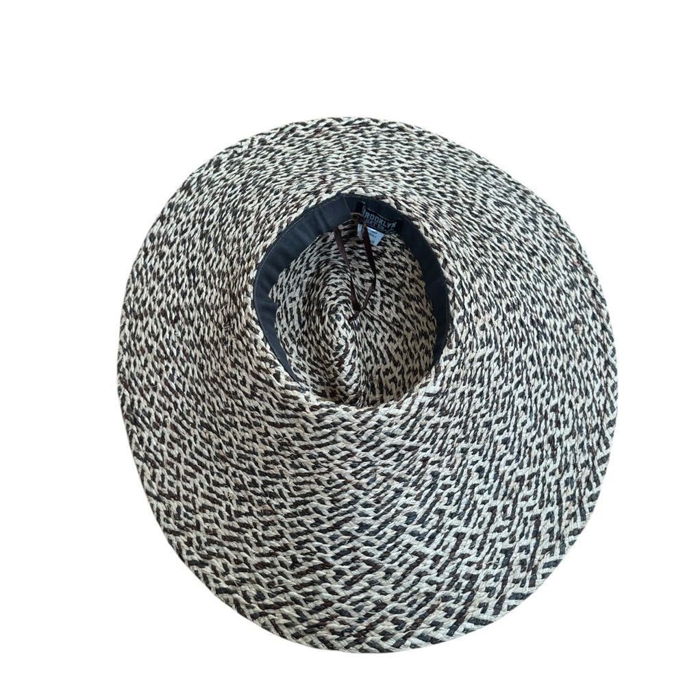 Brooklyn Hat Company Raffia Oversized Floppy Wide Brim Sun Hat One size - Picture 3 of 8